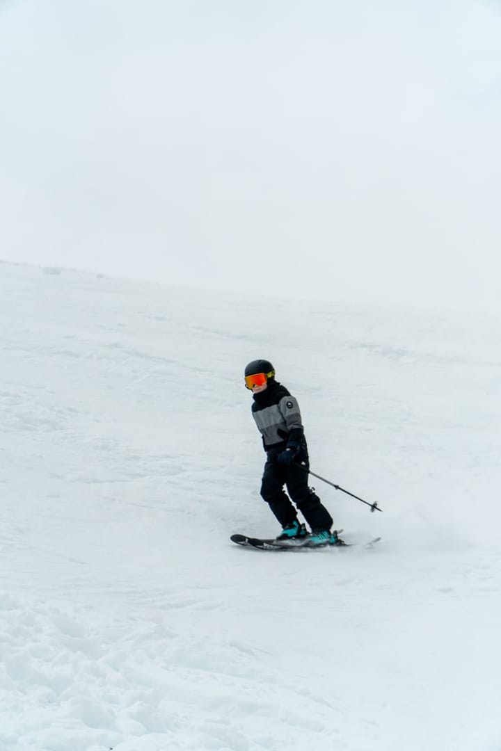 SGN Skis Rabbagast Mountain Red Artwork SGN skis