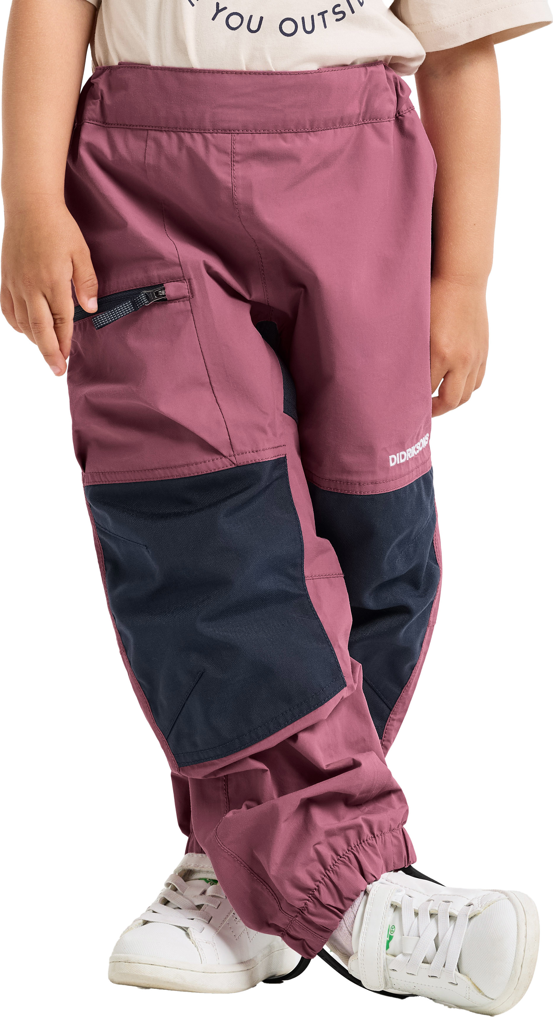 Didriksons Kids' Dusk Pants 6 Heather Pink Friluftsbukser 140