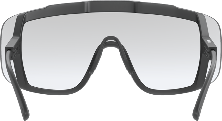 POC Devour Photochromic Bike Sunglasses Translucent Black/Clarity Photochromic/Changeable Grey POC