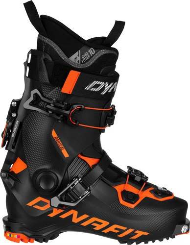 Men's Radical Ski Touring Boots Black/Fluo Orange Dynafit