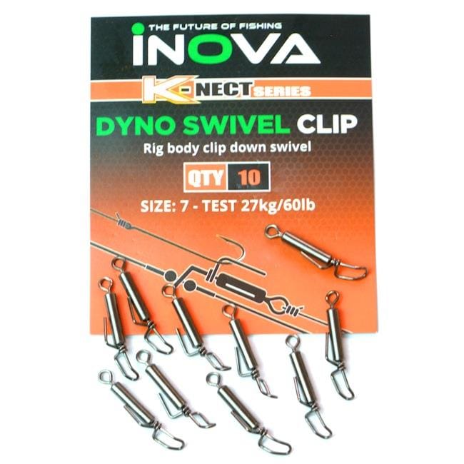 Innova Inova Dyno Swivel Clip 27 Kg 10 Stk Innova Inova Dyno Swivel Clip 27 Kg 10 Stk