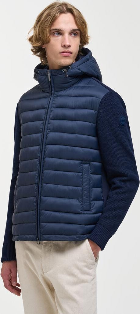 Colmar Men´s Hybrid Hoodie Jacket Navy Blue Colmar