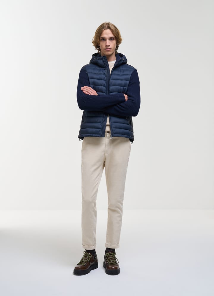 Colmar Men´s Hybrid Hoodie Jacket Navy Blue Colmar