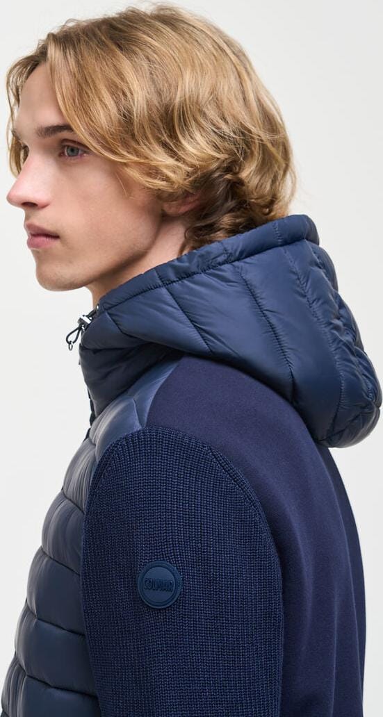 Colmar Men´s Hybrid Hoodie Jacket Navy Blue Colmar