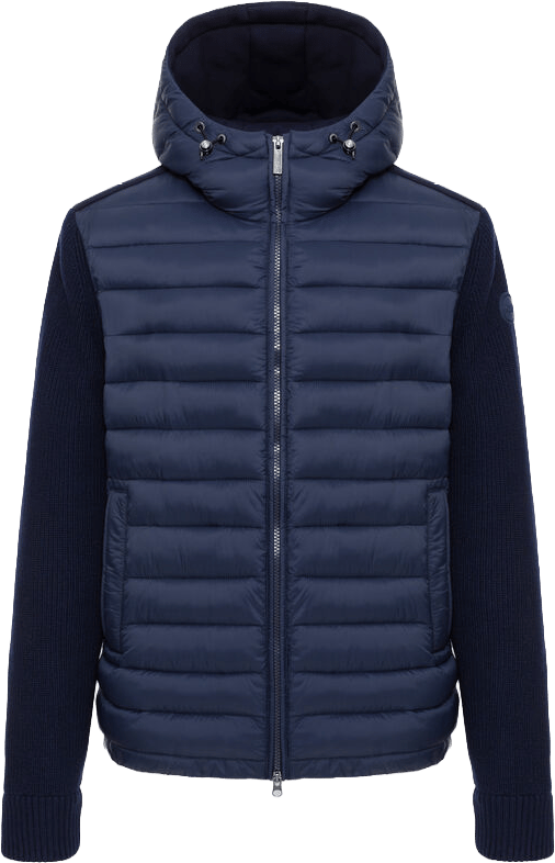 Colmar Men´s Hybrid Hoodie Jacket Navy Blue Colmar
