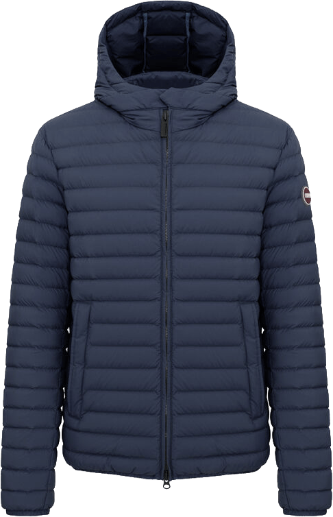 Colmar Men´s Light Down Jacket Hood Navy Blue Colmar