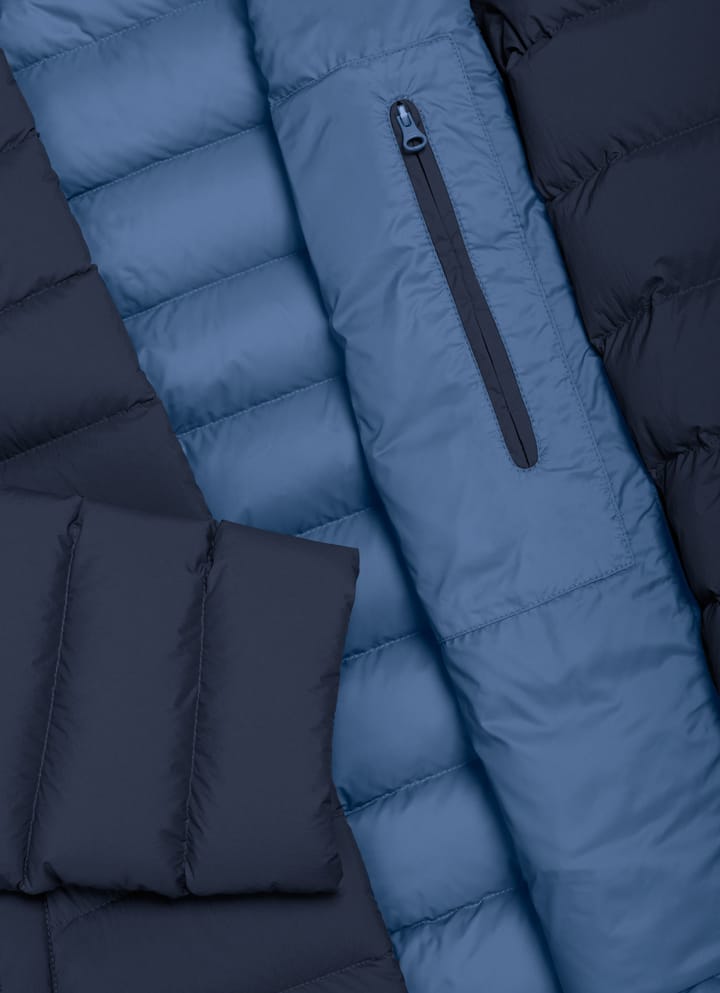 Colmar Men´s Quilted Down Jacket Hood Navy Blue Colmar