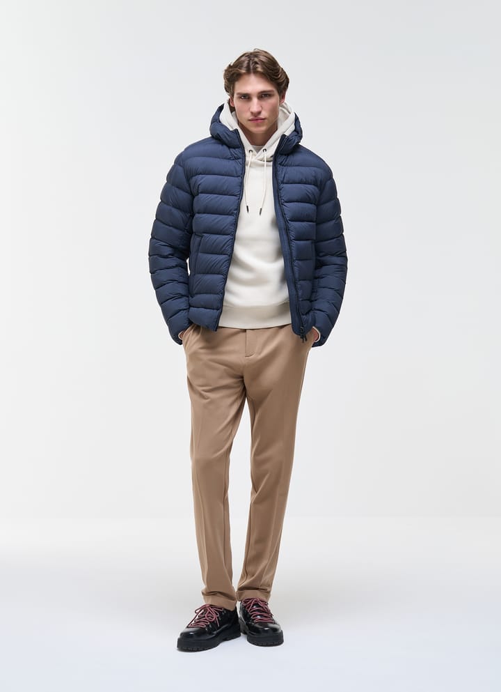 Colmar Men´s Quilted Down Jacket Hood Navy Blue Colmar