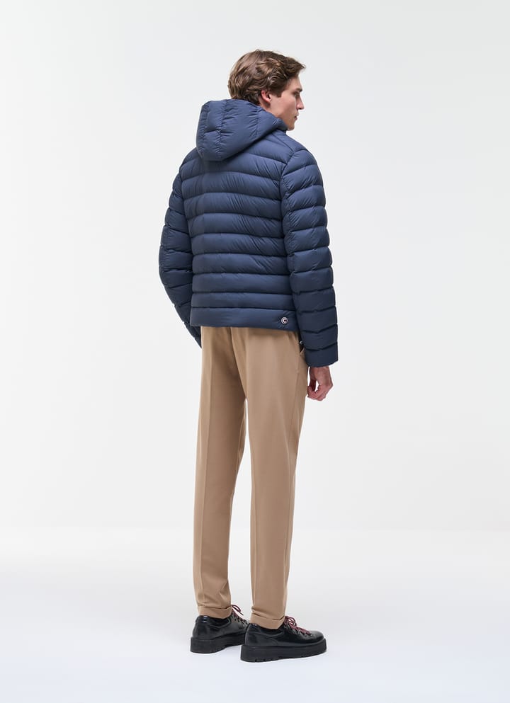Colmar Men´s Quilted Down Jacket Hood Navy Blue Colmar