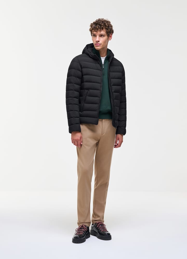 Colmar Men´s Quilted Down Jacket Hood Black Colmar