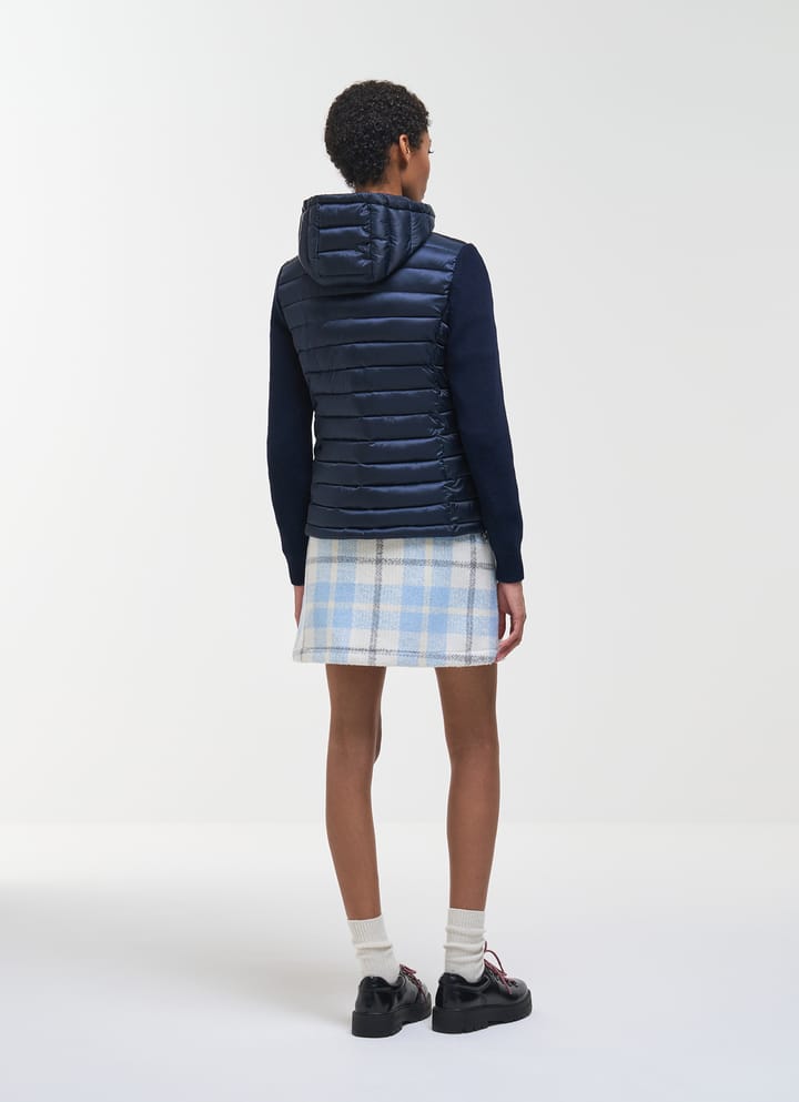 Colmar Women´s Glossy Hybrid Jacket with hood Navy Blue Colmar