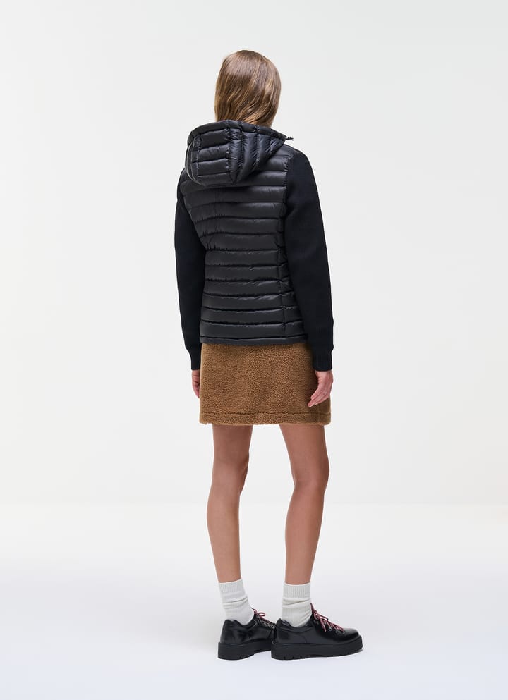 Colmar Women´s Glossy Hybrid Jacket with hood Black Colmar
