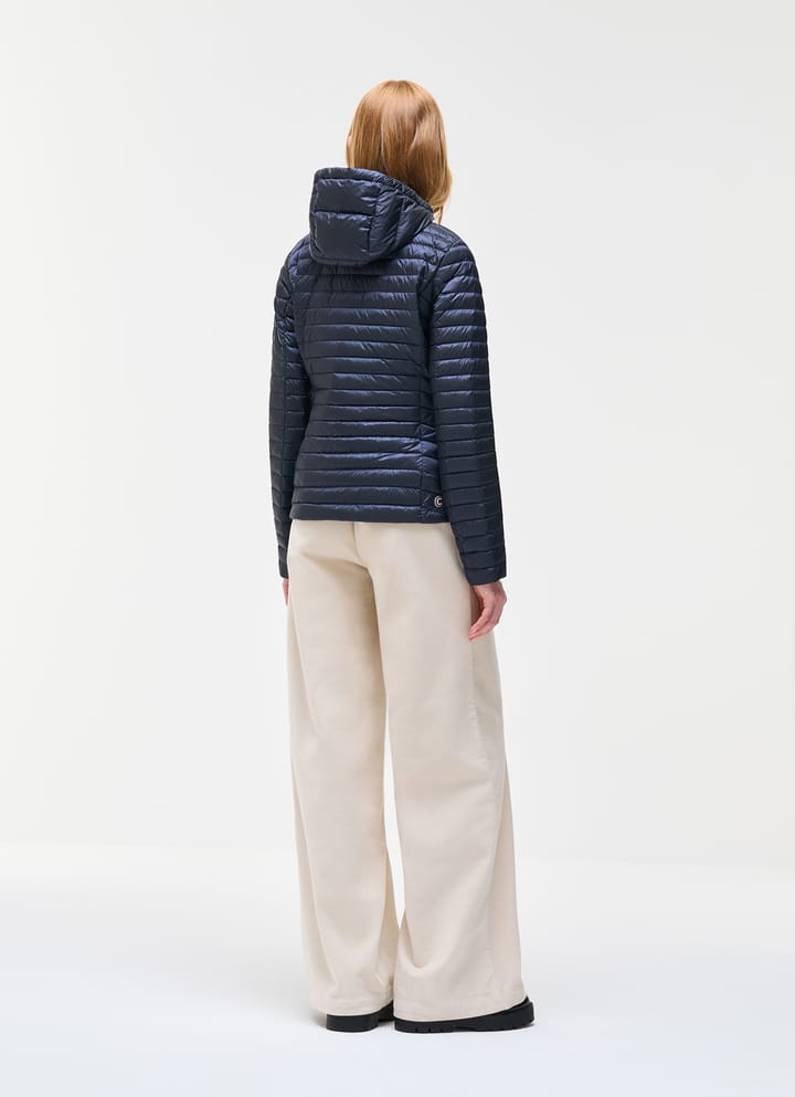 Colmar Women´s Light Down Jacket with Hood Navy Blue Colmar