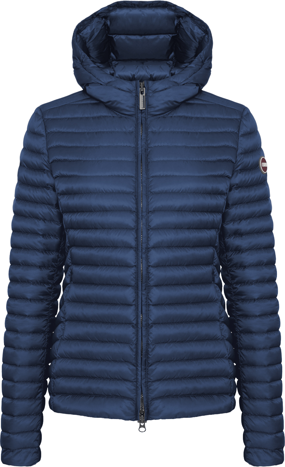Colmar Women´s Light Down Jacket with Hood Navy Blue