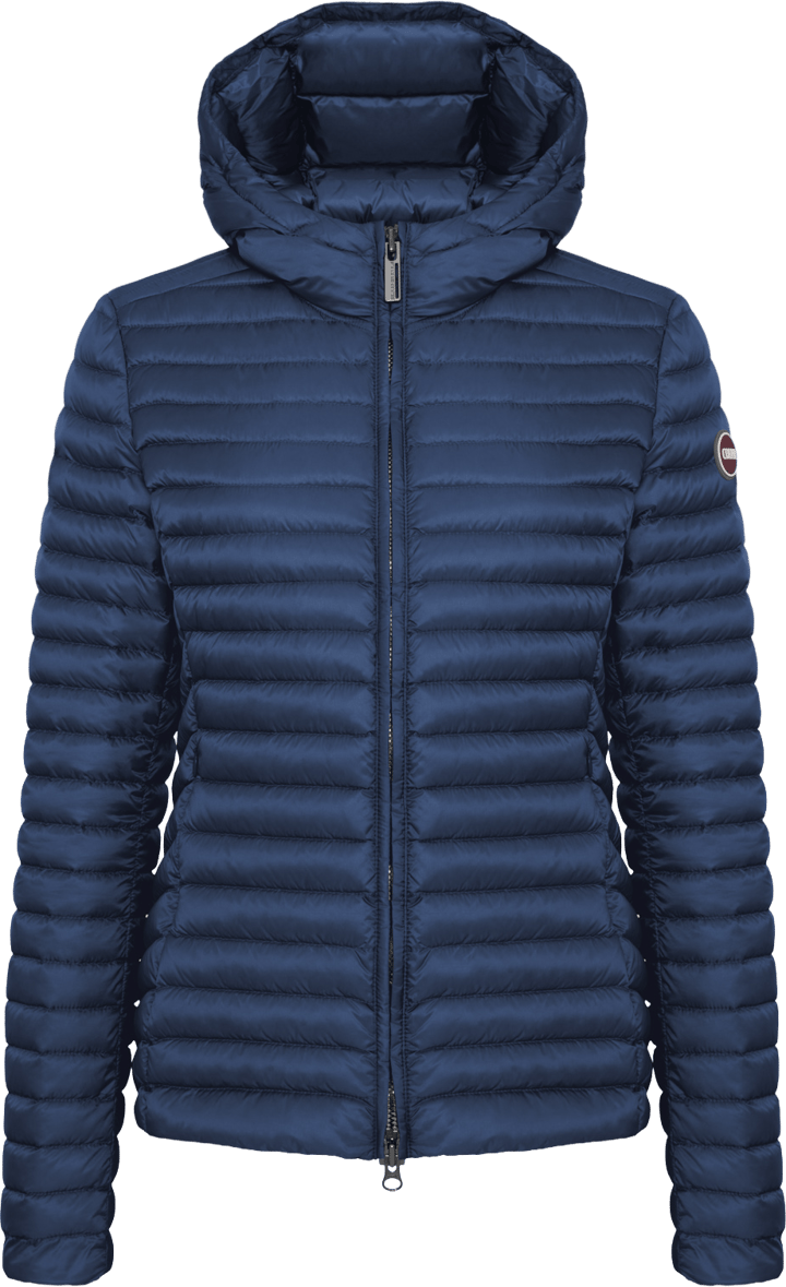 Colmar Women´s Light Down Jacket with Hood Navy Blue Colmar