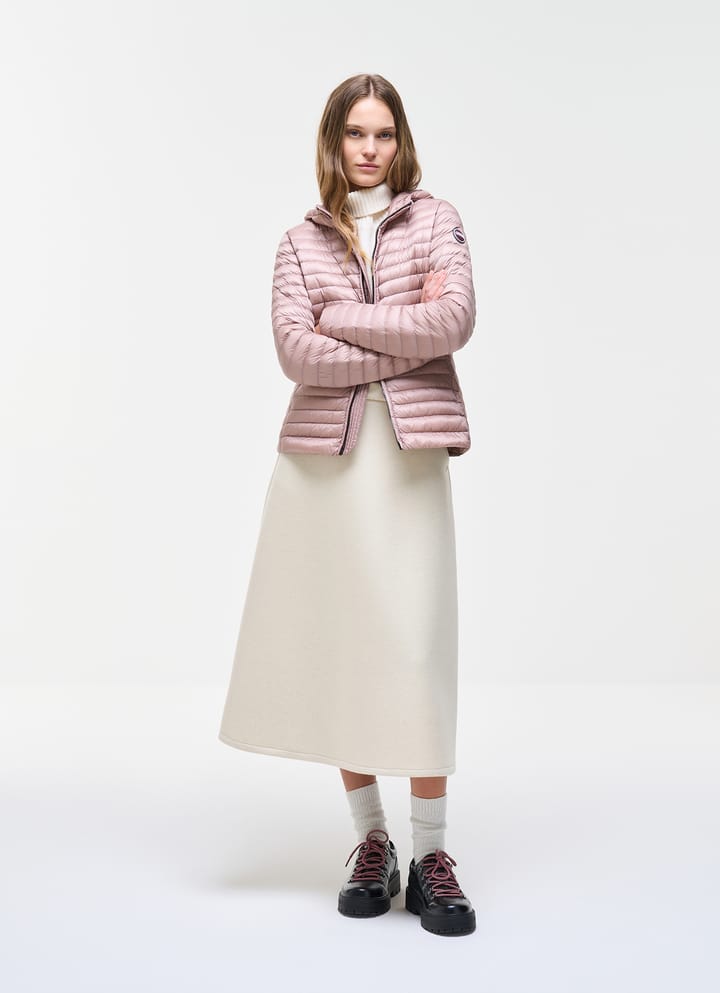 Colmar Women´s Light Down Jacket with Hood Rose Colmar