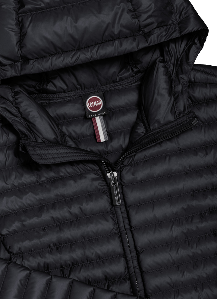 Colmar Women´s Light Down Jacket with Hood Black Colmar