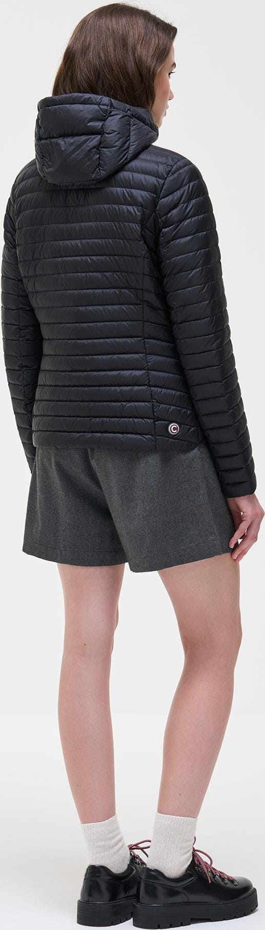 Colmar Women´s Light Down Jacket with Hood Black Colmar