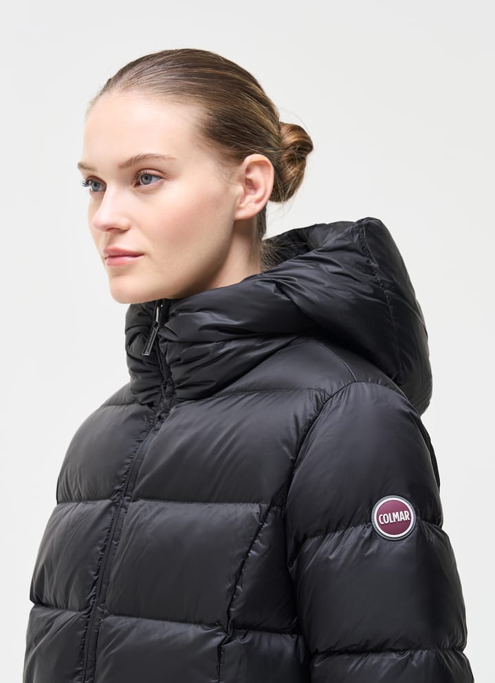 Colmar Women´s Long Down Jacket With Hood Black Colmar