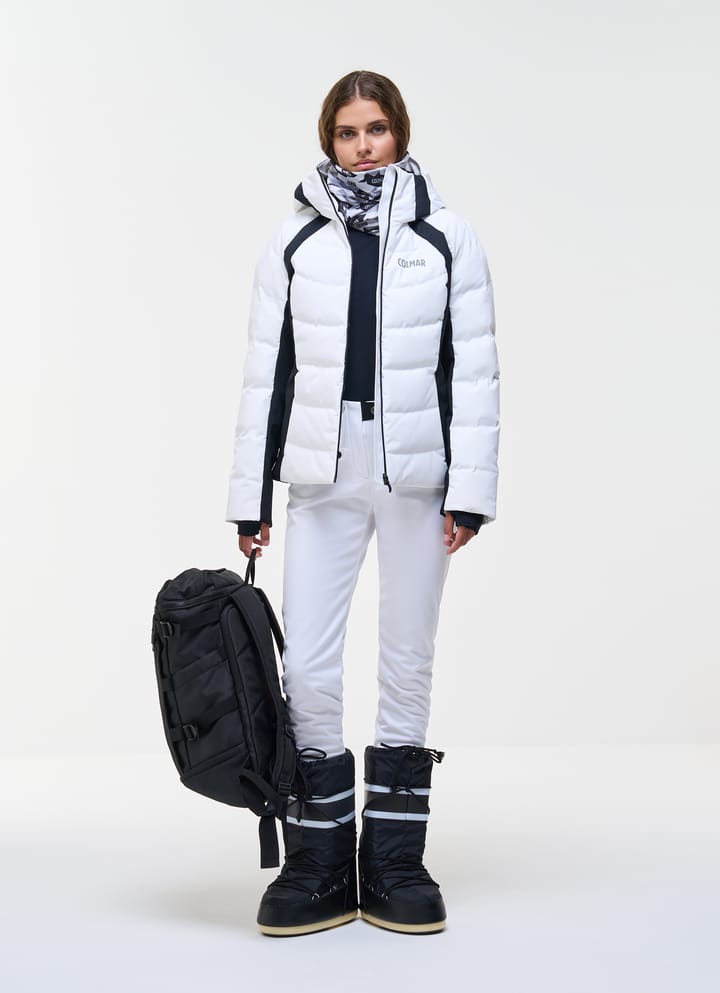 Colmar Women´s Shaping padded ski jacket White/menta Colmar