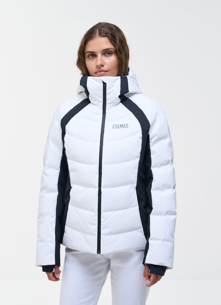 Colmar Women´s Shaping padded ski jacket White/menta Colmar