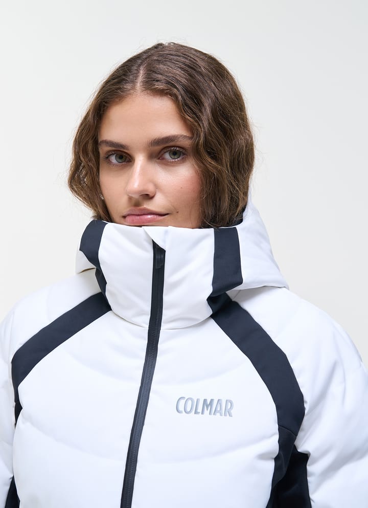 Colmar Women´s Shaping padded ski jacket White/menta Colmar