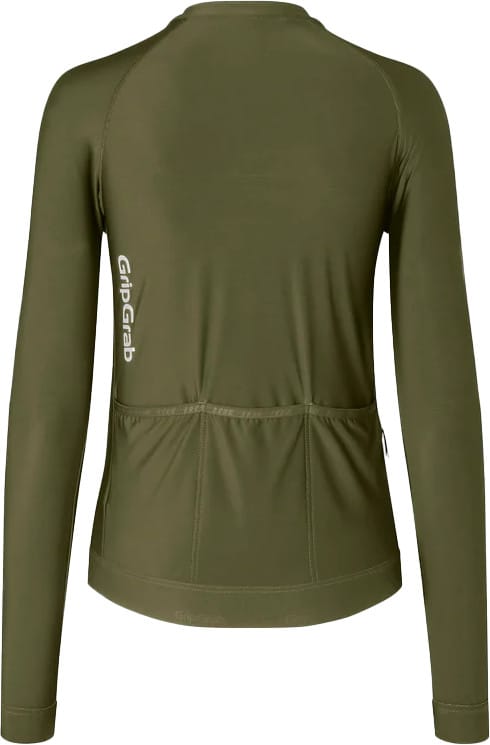 Gripgrab Women's Pacr Long Sleeve Jersey Olive Green Gripgrab