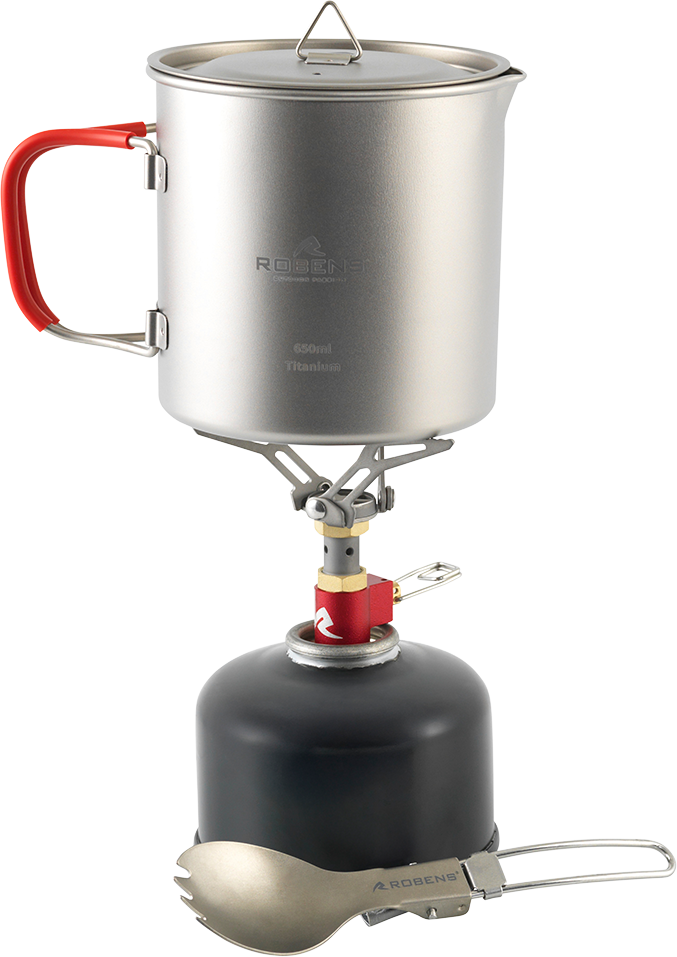 Robens Fire Wisp Solo Cook Set UL Silver  OneSize