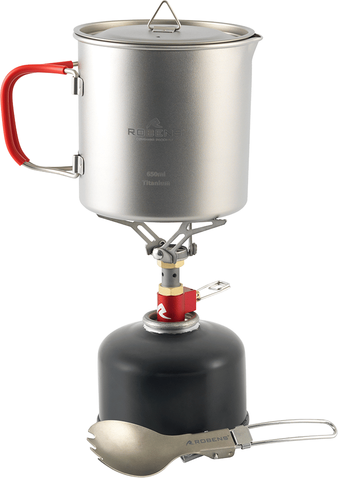 Robens Fire Wisp Solo Cook Set UL Silver Robens