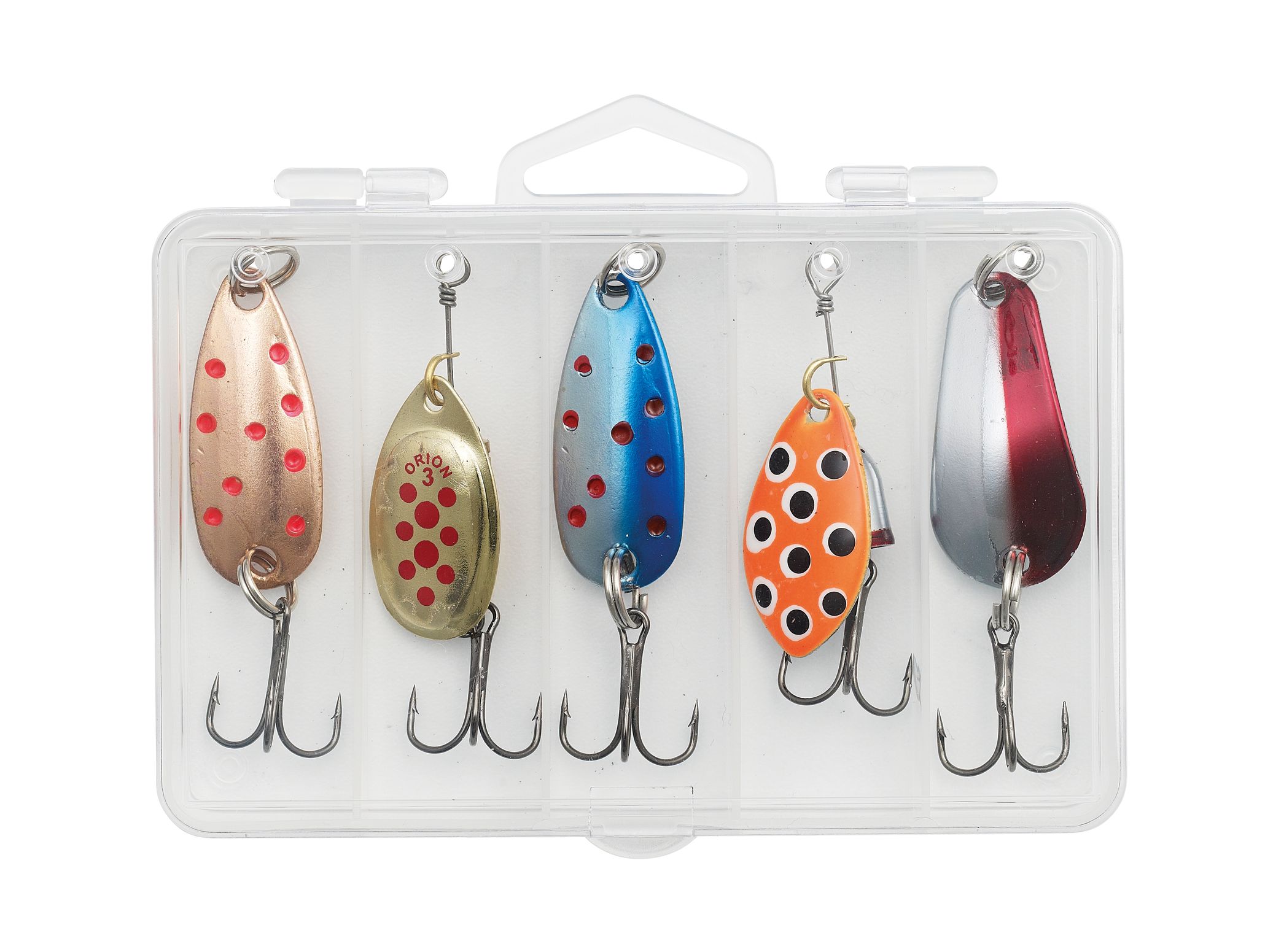 Kinetic Kinetic Alpine Trout Mix Sluksett 5-Pack