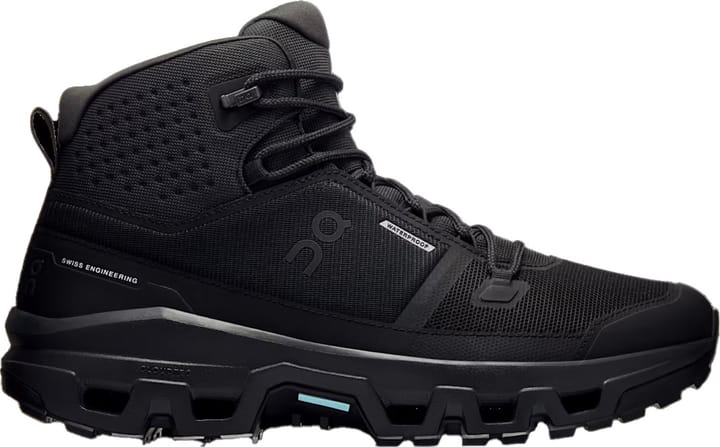 On Men's Cloudrock Mid Waterproof Black/Black On