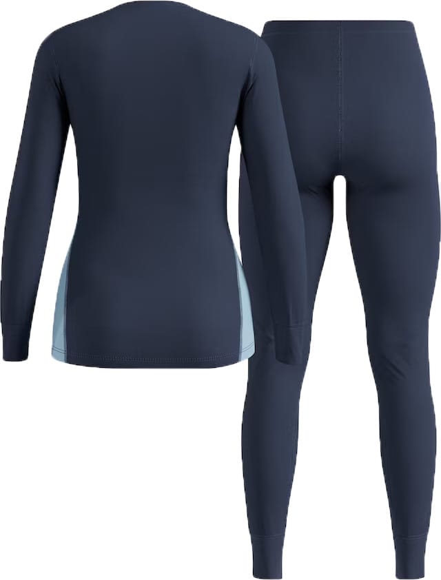 Odlo Women's Odlo Set Active Warm Special Dark Sapphire - Skipper Blue Odlo