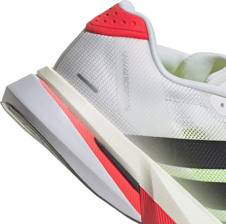 Adidas Women's Adizero Boston 13 Cloud White/Core Black/Lucid Red Adidas