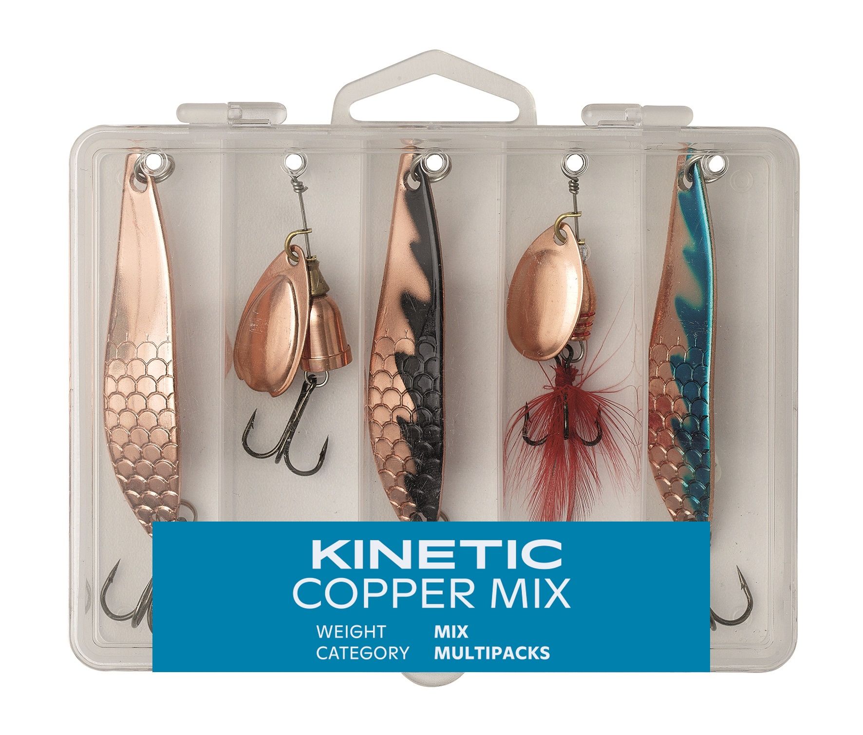 Kinetic Kinetic Copper Mix Sluksett 5-Pack