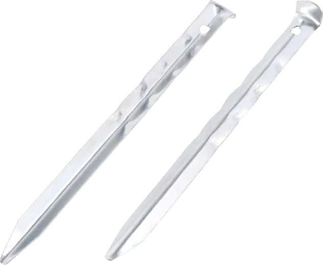 Easy Camp U-Steel Peg 24 cm Ripple Silver Easy Camp Easy Camp U-Steel Peg 24 cm Ripple Silver Easy Camp