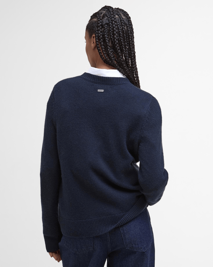 Barbour Women's Woodhouse Knitted Jumper Navy Barbour Barbour Women's Woodhouse Knitted Jumper Navy Barbour
