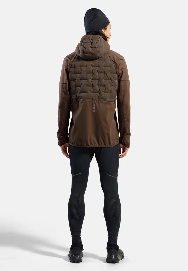 Odlo Men's Zeroweight Insulator Running Jacket Brown Granite Odlo
