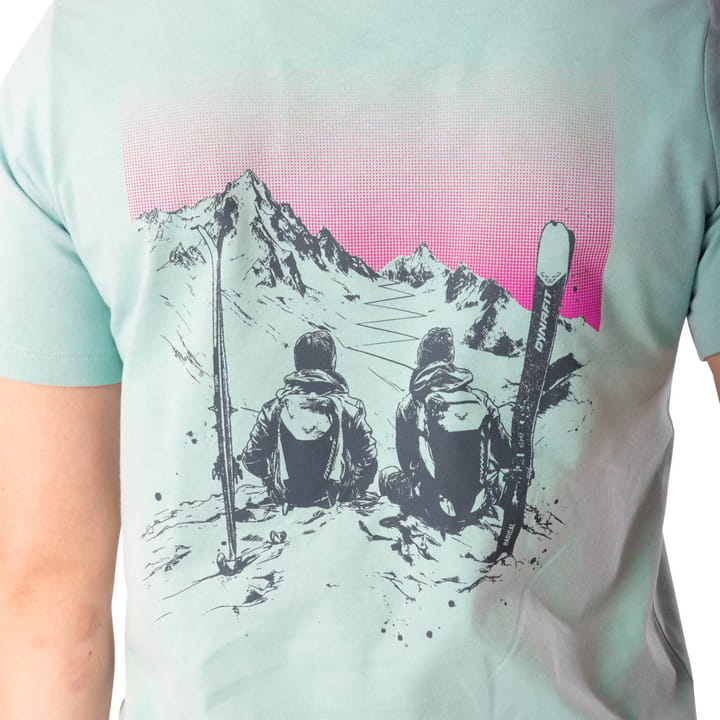Dynafit Back Graphic Co T-Shirt W Cloud Blue/twilight Dynafit