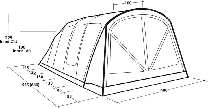 Outwell Florida 6 Air Green Outwell