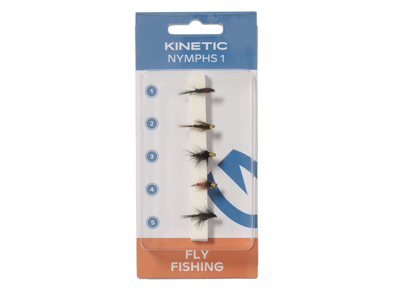 Kinetic Kinetic Nympf Flies 1 5pcs Klassiske Ørretnymfer