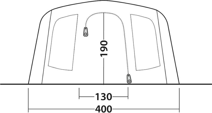 Outwell Sacramento 6 Air Blue Outwell