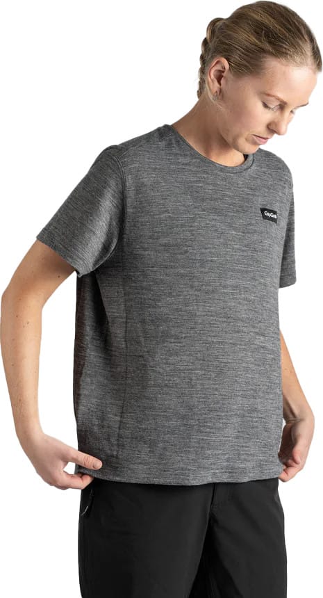 Gripgrab Women's Explr Merinotech T-Shirt Dark Grey Gripgrab