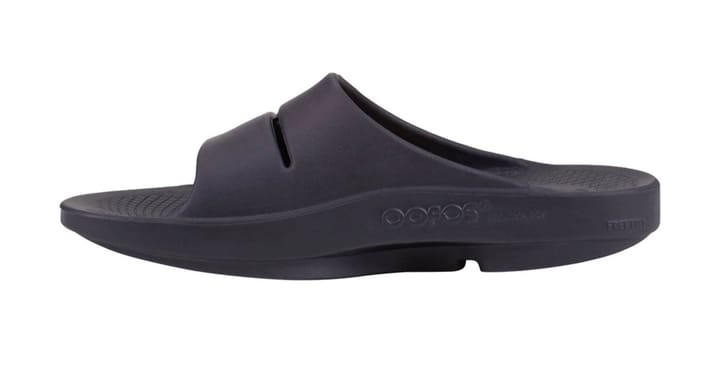 OOFOS Ooahh Restitutionssandal Sport Unisex Black OOFOS