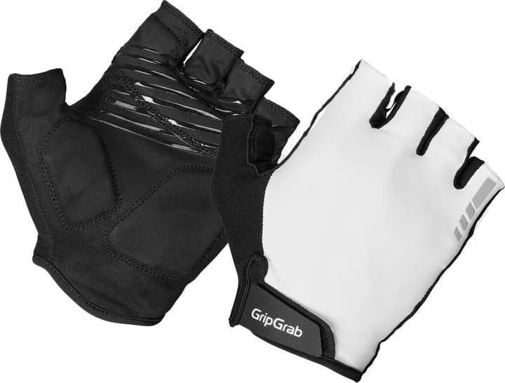 Gripgrab Ride Padded Short Finger Summer Gloves White Gripgrab