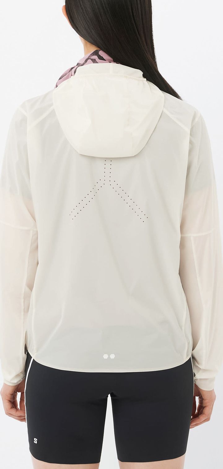 Salomon Women's Sense Aero Wind Jacket Whisper White Salomon