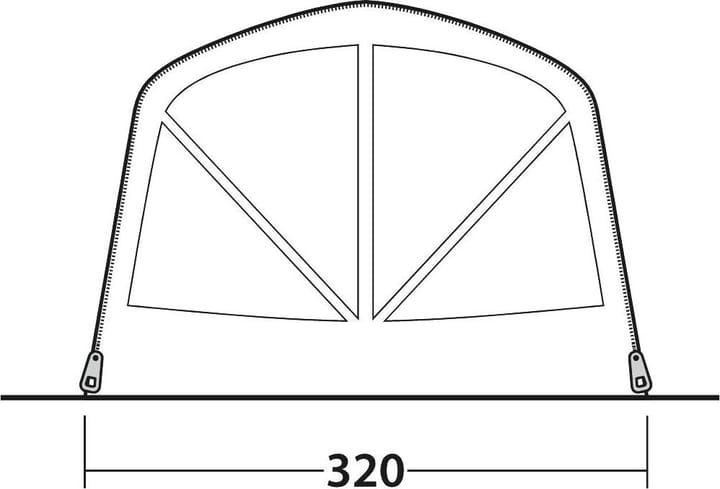 Outwell Florida 5 Air Green Outwell