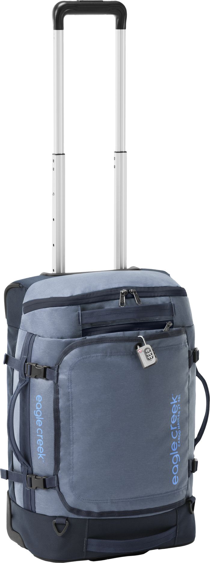 Eagle Creek Cargo Hauler XT 21,5" Wheeled Duffel International Carry On Glacier Blue Eagle Creek