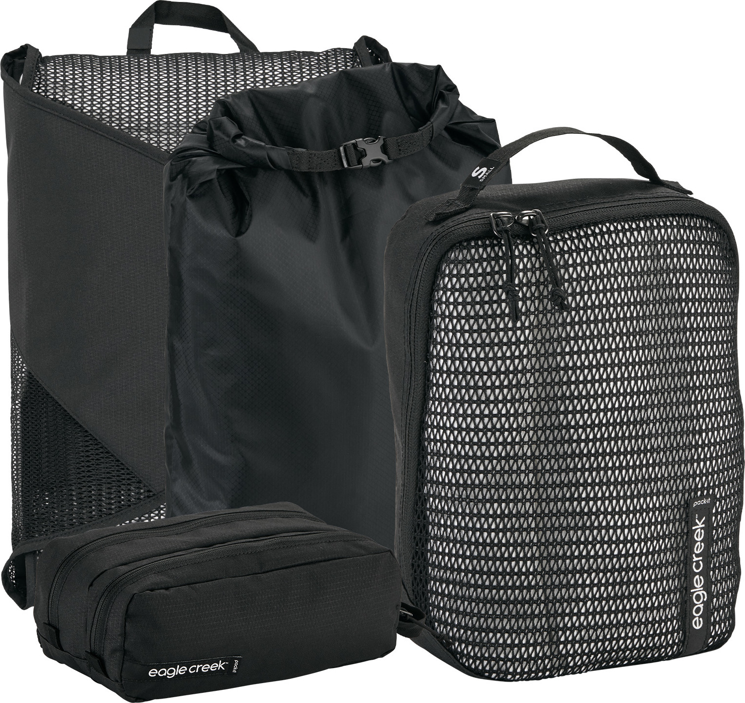 Eagle Creek Pack-It Weekender Set Black Packpåsar OneSize