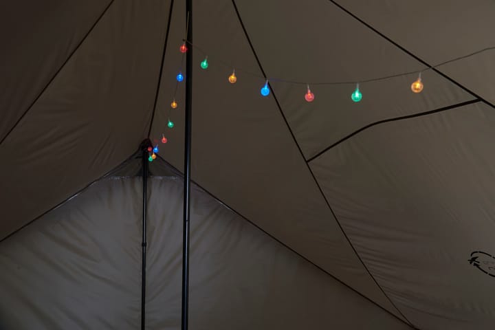 Easy Camp Globe Light Chain Coloured Multi Colored Easy Camp