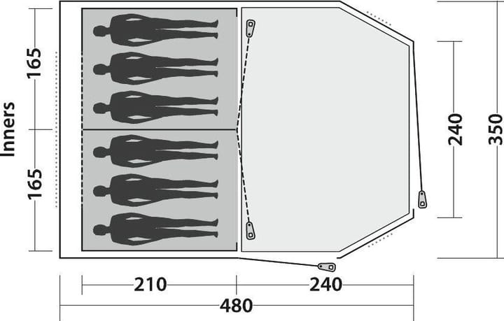 Easy Camp Huntsville 600 Green Easy Camp
